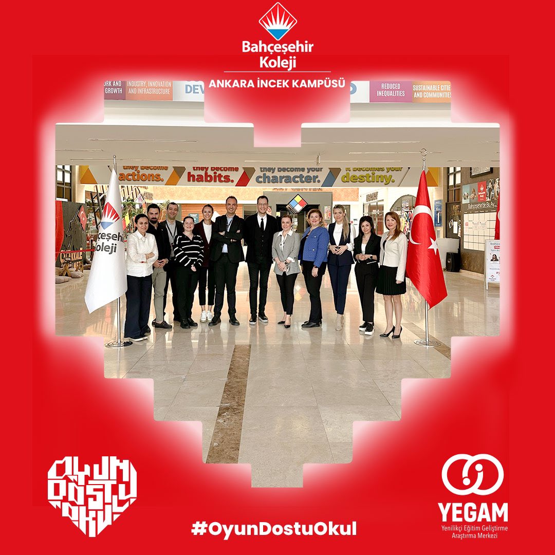 OyunDostuOkul (@oyundostuokul) on Twitter photo “Oyun Dostu Okul” projemiz kapsamında çevresel gözlem ve raporlandırma çalışmalarımız için <a href="/bahcesehir_k12/">Bahçeşehir Koleji</a> “Ankara İncek Kampüsü”yöneticileri ile bir araya geldik.
Gözlemlerimiz boyunca bize eşlik eden okul idaresi ve direktörlerine teşekkür ederiz. “Oyun Dostu Okul” projemiz kapsamında çevresel gözlem ve raporlandırma çalışmalarımız için <a href="/bahcesehir_k12/">Bahçeşehir Koleji</a> “Ankara İncek Kampüsü”yöneticileri ile bir araya geldik.
Gözlemlerimiz boyunca bize eşlik eden okul idaresi ve direktörlerine teşekkür ederiz.