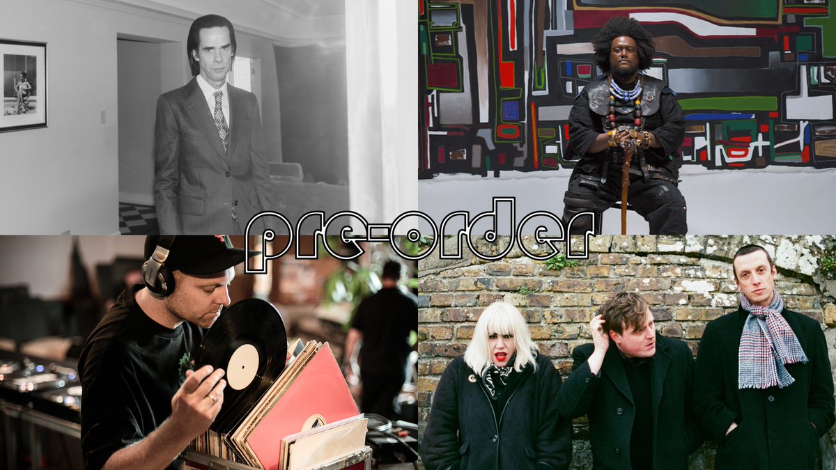 Our (slightly late) round-up of last week's new pre-orders includes new records by @nickcave, @KamasiW, @girlsinsynth, @djshadow, @AdultJazz, @Machine_Drum and more! Read: mailchi.mp/reflexcd/pre-o…