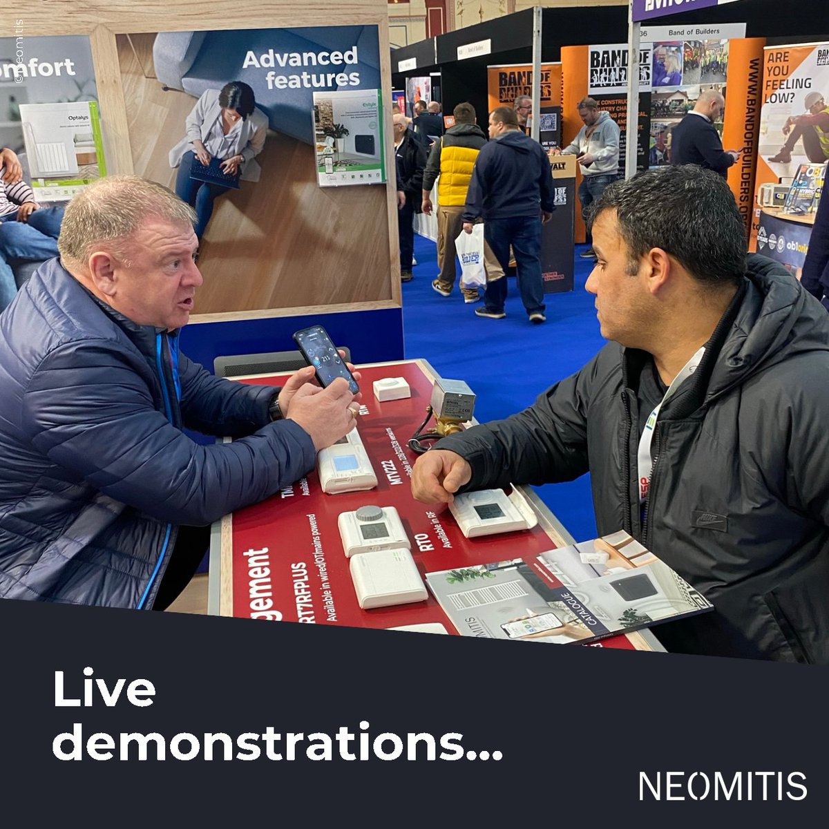 neomitis's tweet photo. 🙏Thanks to all of those who visited the #Neomitis stand at the #ELEX show – London!
We had an amazing time showcasing our range of #innovative products!💬
🔜 We now look forward to seeing you at CIH Brighton on May 8th – 9th, 2024: https://t.co/0RQxtCwdvH
#controlofchoice https://t.co/kx1oJ9Zn6w