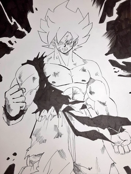 伝説の超サイヤ人
#ドラゴンボール 