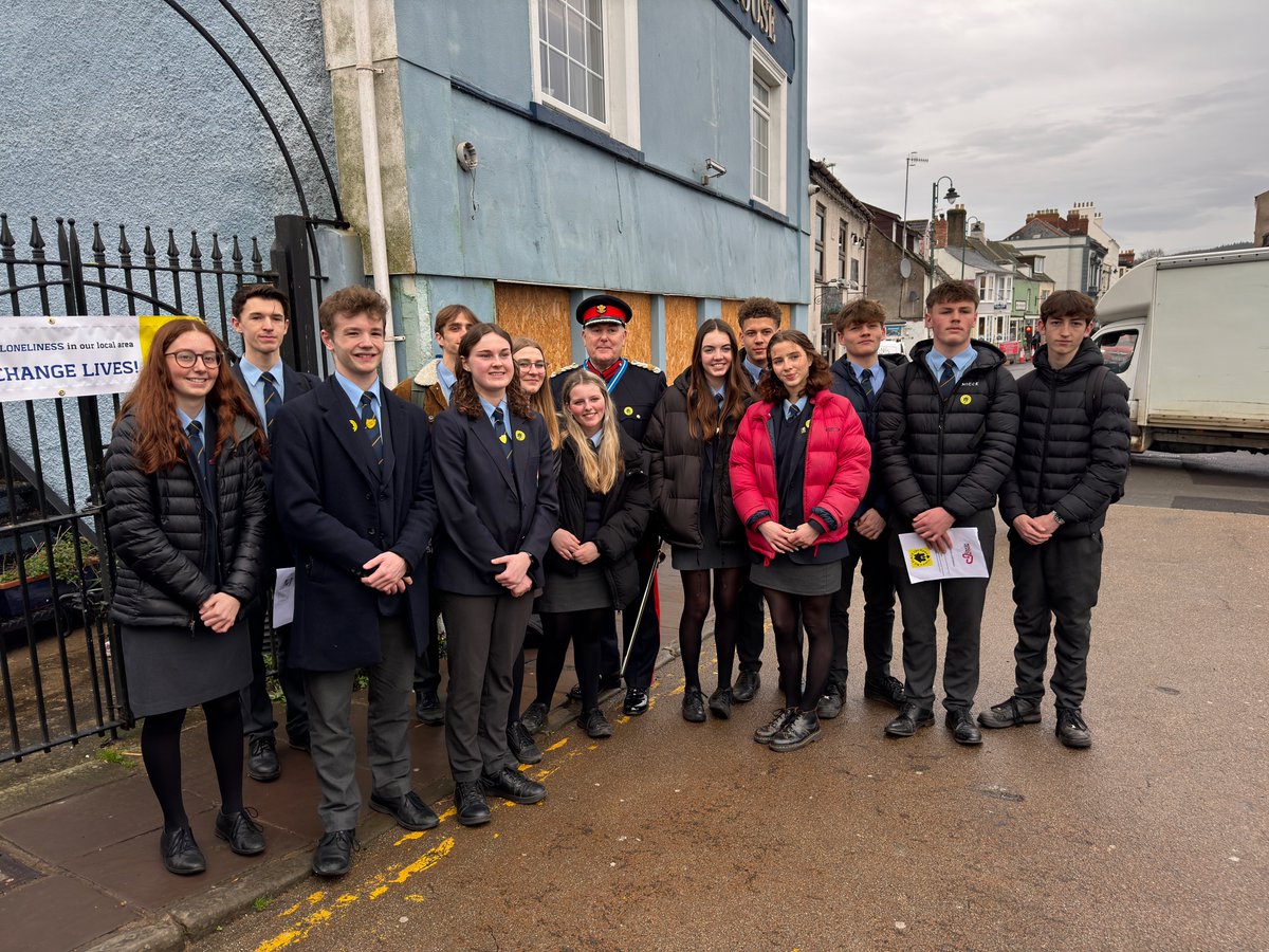 Congratulations to the inspiring students from Monmouthshire Comprehensive School for receiving a prestigious community award from the High Sheriff of Gwent ! 🏆 Your dedication to raising awareness about homelessness shines brightly, making a real difference in our community.