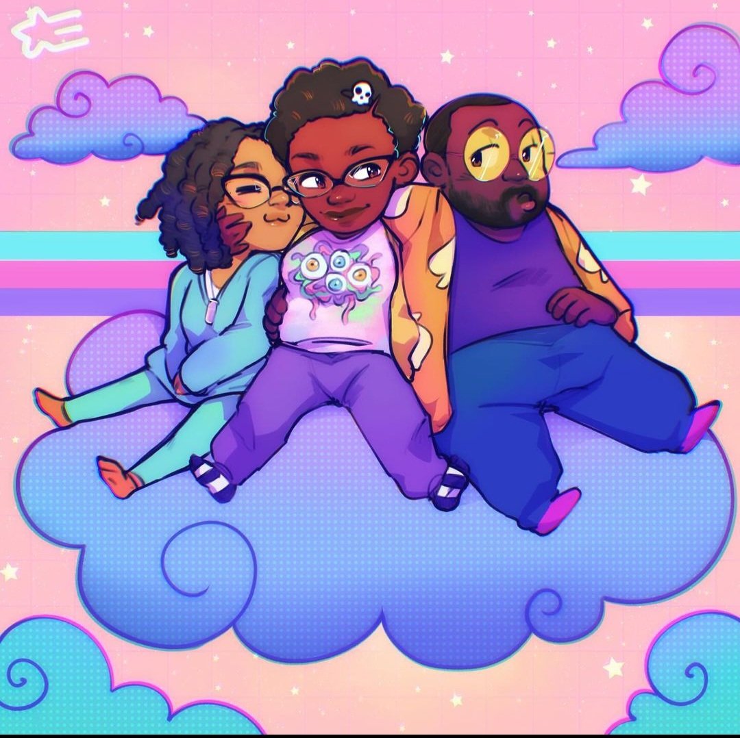 You may be cool, but do you have friends who will DRAW candids of you and your loves??? 🎨: @astronymia