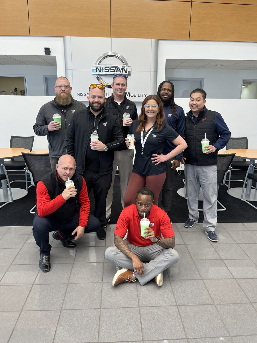 There has never been a better reason to treat yourself to a Milkshake or McFlurry at McDonald's. A portion of every Shamrock Shake & McFlurry sale is donated to @RMHCincinnati. 🍀To show our support we surprised some of our team with Shamrock treats! #RMHC @DavidWyler @KevinFrye1