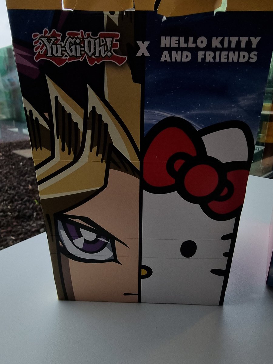 _Sailance's tweet photo. @demonatemu New update: ended up going today, and got those two cuties! The plushies are very cute for what they are, although obviously the box design is better. Ill keep em in them just to keep them safe
(Also a picture of the Happy Meal box) https://t.co/WMpzU3nz7F