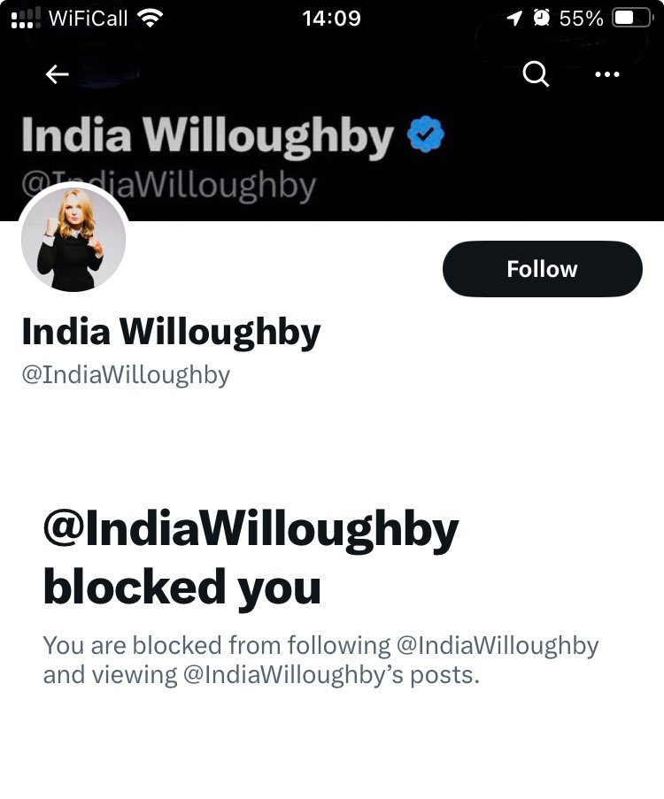 A like by @jk_rowling and now 

Windia Sillyboobies has blocked me. 

Overwhelmed.
