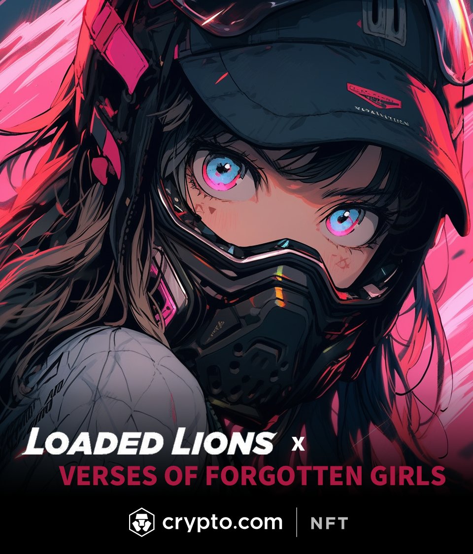 🏆 'Verses of Forgotten Girls' NFTx3 GIVEAWAY
🦁 LOADEDLIONS X VFG 🦁
🚨 Only for LoadedLions &amp; CyberCubs 🚨

1️⃣ Retweet this post 🔄
2️⃣ Follow <a href="/LoadedLions_CDC/">Loaded Lions</a> + <a href="/cslim_aiart/">CSLIM</a> + <a href="/satoshi_aiart/">Satoshi.AI</a>
3️⃣ Comment &amp; Tag 3 #crofam

🔥 DROP LIVE 🔥 
crypto.com/nft/drops-even…

Giveaway ENDS: ~