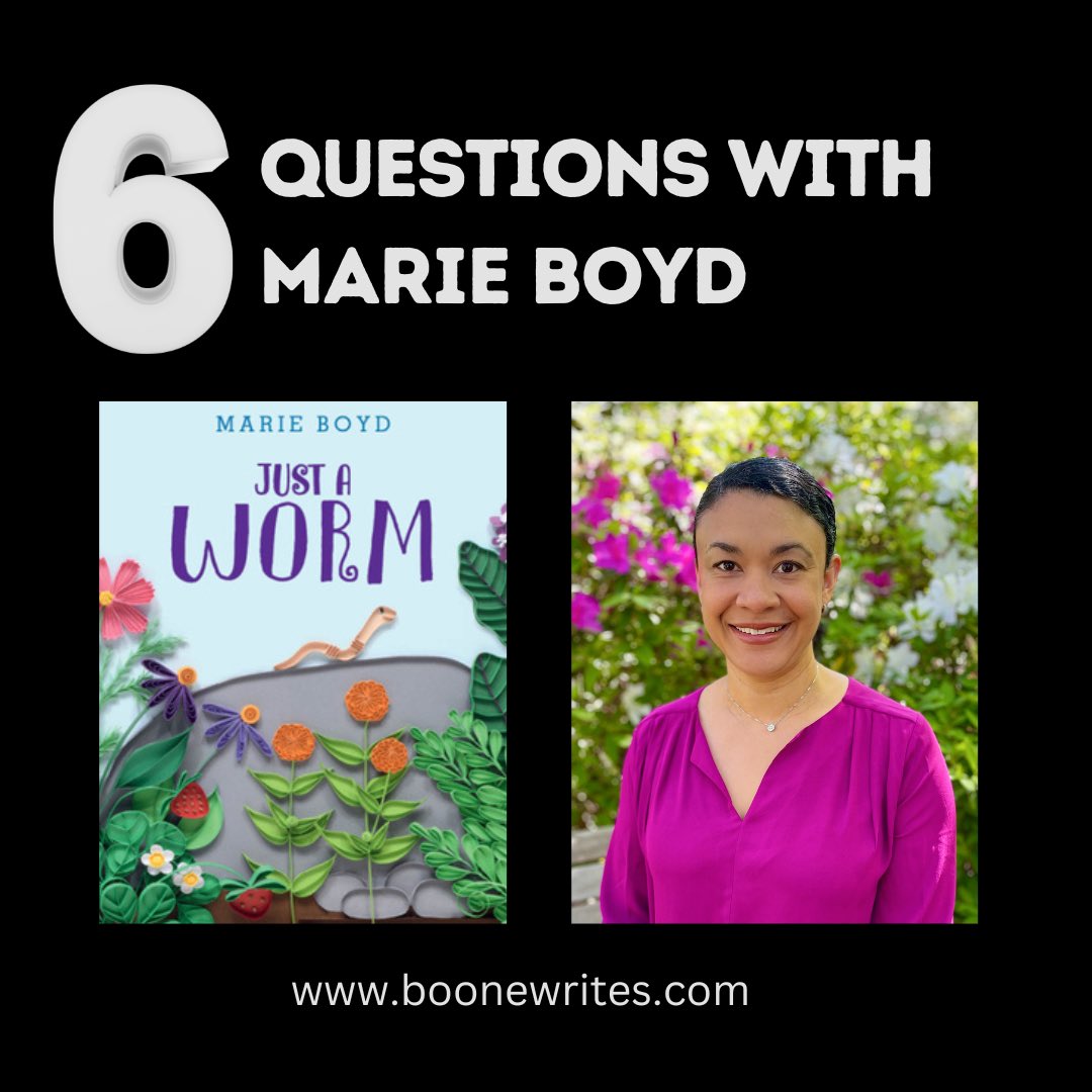 Ever compare yourself to someone else and felt you’ve fallen short? You must read <a href="/MarieBoydAuthor/">Marie Boyd</a>’s JUST A WORM + Check out this interview with her!
#kidlit #picturebooks #WriterCommunity 

boonewrites.com/post/six-quest…
