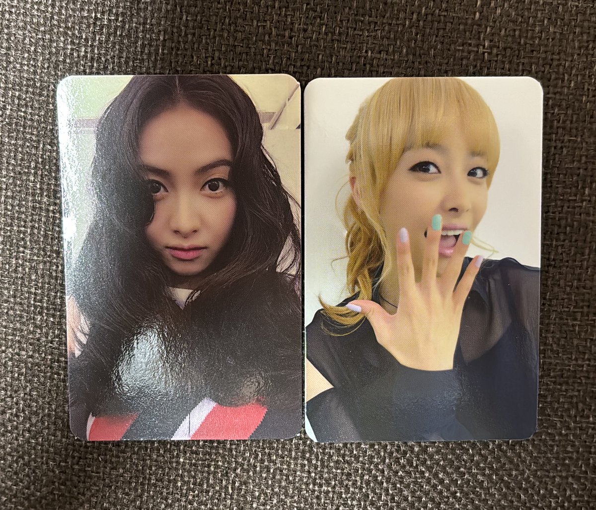 【緩募】
f(x) ビクトリア トレカ 集めております🙌
手持ちのトレカは画像の物ですのでそれ以外を求めております
もし手持ちでありましたらリプください😌