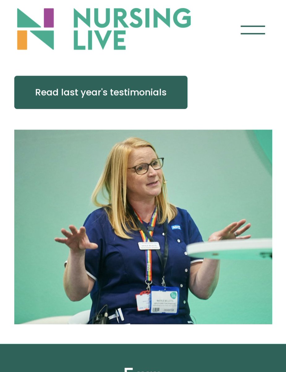 This is @NatalieHWHCT my first manager when I qualified. My inspiration and role model - she made such a positive impression that 20yrs later, I've never forgotten. So I was delighted to see her on @NursingLiveUK webpage 😊 #inspiration #leadership #bestexample #mentalhealthnurse