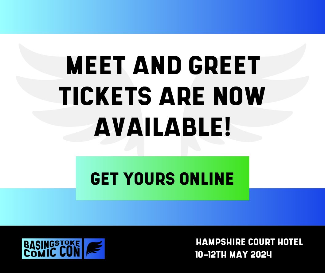 Exciting news! 

All Meet &amp; Greet tickets are now available online 🙌🏼
This is your golden chance to chill, chat, and learn a thing or two from the legends themselves in an exclusive meet-up with our star guests.

Shop here: bit.ly/4a19any 

#comiccon2024 #meetandgreet