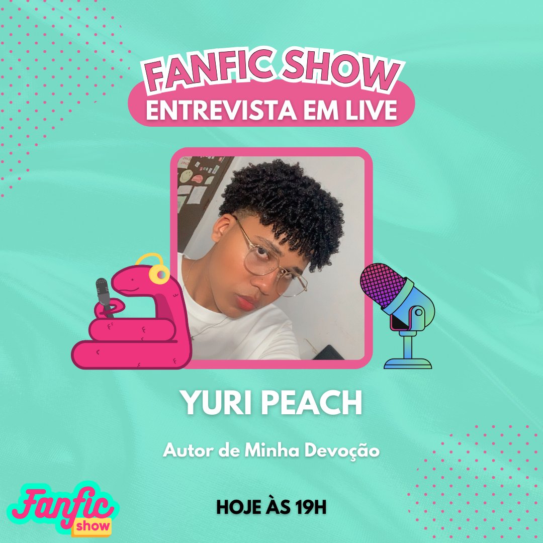 Fanfic_Show's tweet image. 🎙️Hoje temos live no #FanficShow! Nosso papo será com o @aijiminkookie que está na antologia #MagicBook da @SeLigaEditorial 💜

19h lá no Instagram: instagram.com/fanfic_show/