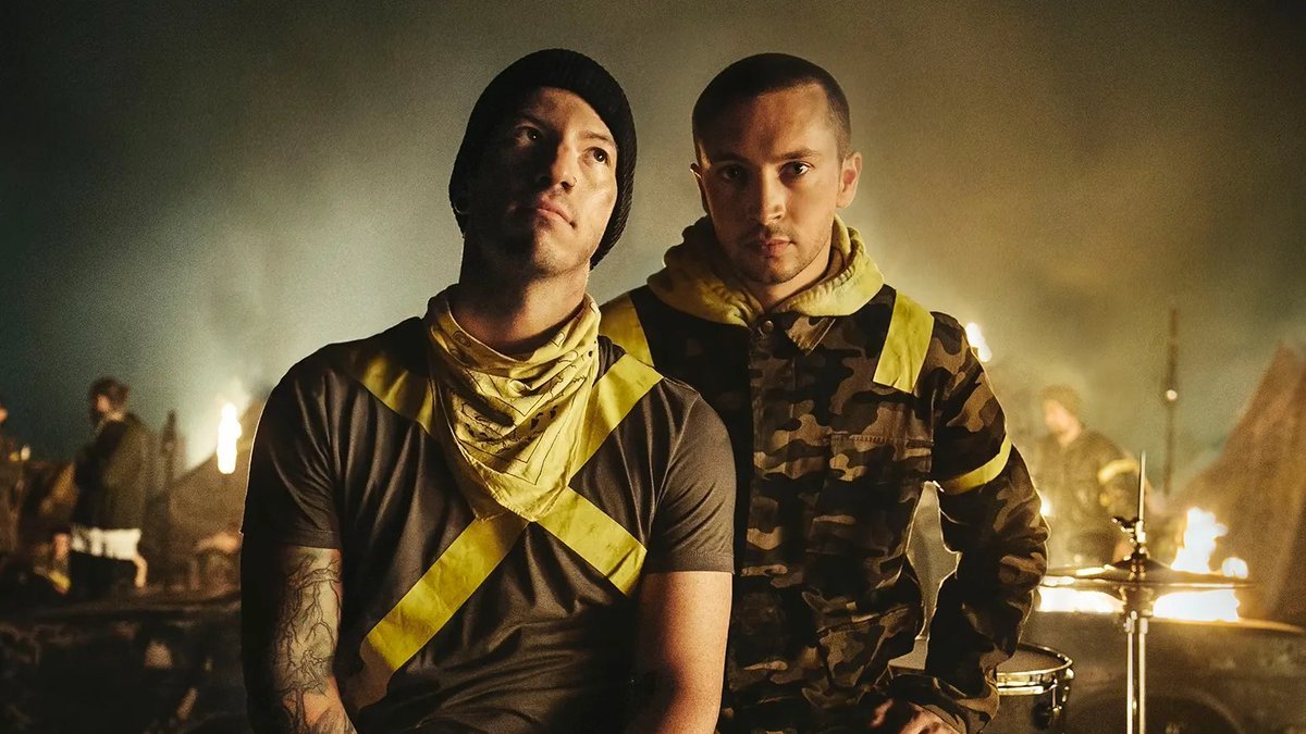 BanditoHub's tweet photo. ℹ️At least one song from every Twenty One Pilots era that's part of the storyline has now been featured on the Billboard 100 chart! https://t.co/ScUt4j1lTZ