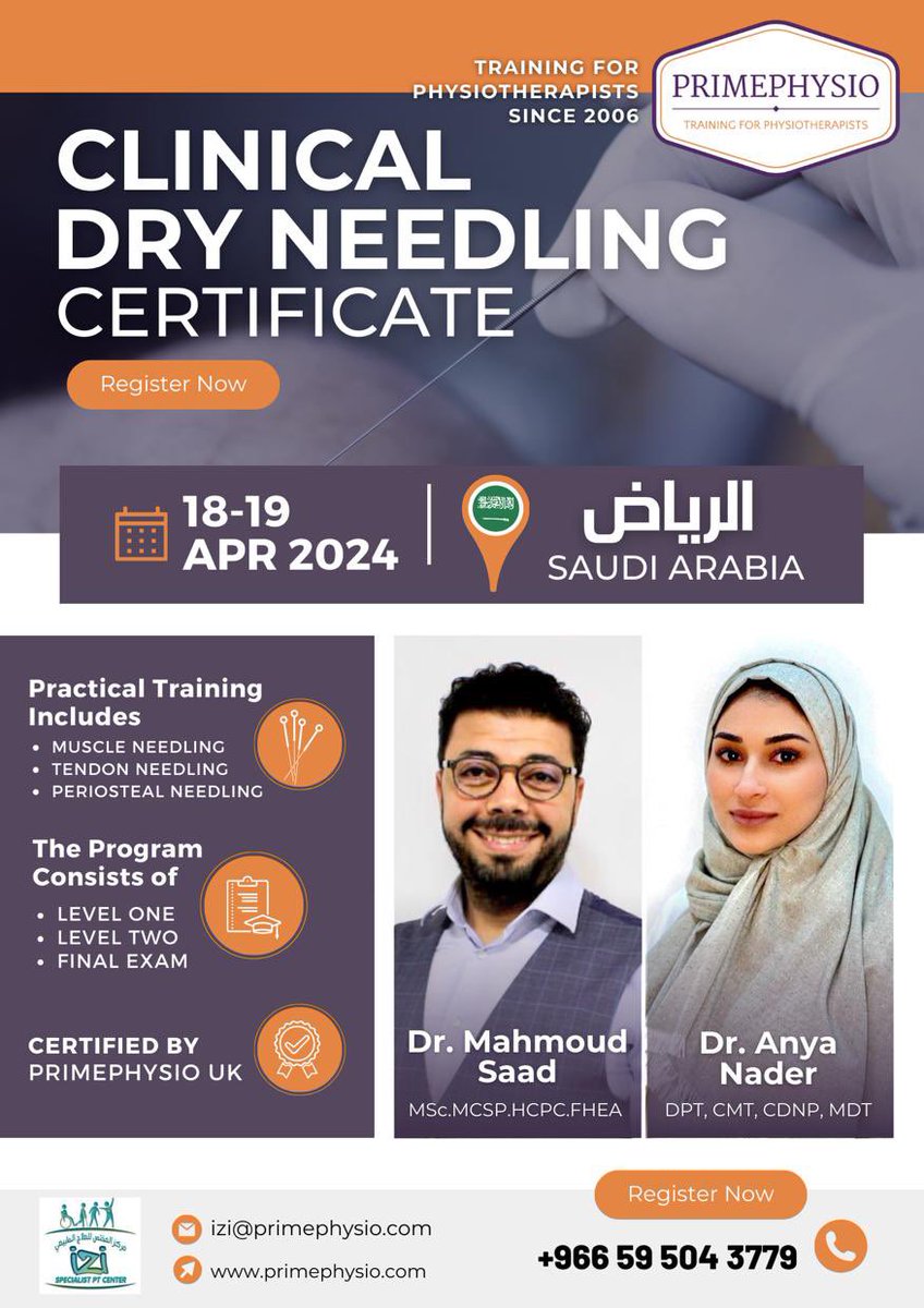 MSaad_Physio's tweet photo. 40000 Thousands physiotherapists and health professionals worldwide have benifited from PRIMEPHYSIO funded activities worldwide .

2000 Colleagues have attended our activities in Saudi Arabia.

الزملاء في المملكه العربيه السعوديه 

مكه 
الرياض 

Few seats left https://t.co/jCICiYlwJz