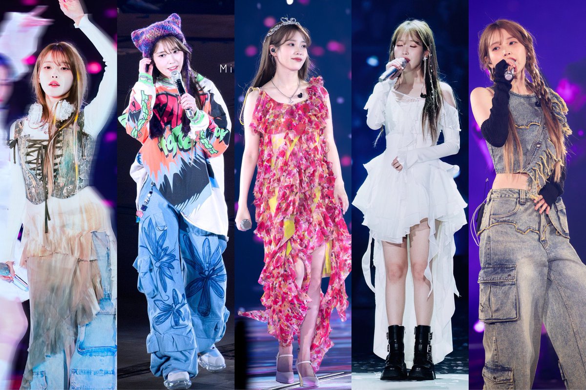 dkwlrma0516's tweet photo. 아이유 콘서트 회차별 착장 벅차네..🥺 전 개인적으로 3회차의 모든 착장이 좋았습니다 하지만 하나만(두개..) 꼽자면 4회차 3부착장과 1회차 2부착장 보자마자 기절했습니ㄷㅏ.. https://t.co/YauUg0bAhW
