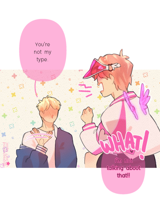 [New AU💌] Cupid~ly in love💕💘 Page 02 · 1/2 
