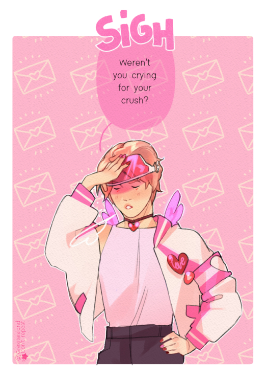 [New AU💌] Cupid~ly in love💕💘 Page 02 · 1/2 