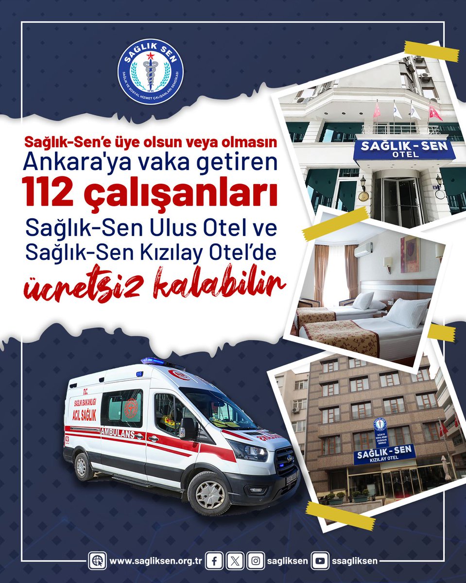 eminpazarci's tweet photo. Güzel bir jest.
Bir televzyon programında Ulus'taki otelinde verilen hizmetten bahsetmiştim. Üzerine bu geldi.
Sağlık Sen, üyesi olsun olmasın, sağlık çalışanlarına yeni bir hizmet daha sunmuş: https://t.co/IHJY4RFH74