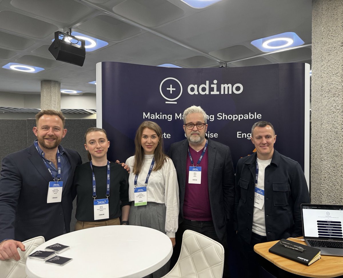 Halfway through day 1 and already bored of all the ‘360 degree view’ and ‘streamlining omni-channel’ chat.  <a href="/getadimo/">Adimo</a> are here though, keeping commerce simple and jargon free ✌🏼

#digitalfoodandbeverage