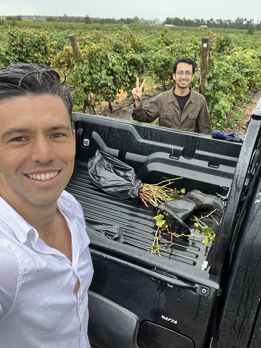 Santiago Signorelli (@signorellisanti) on Twitter photo March field trip done! Under the storm but we did it 😅!!
We also took <a href="/MomoMukarram/">Mohammad Mukarram</a> to a vineyard for the first time! March field trip done! Under the storm but we did it 😅!!
We also took <a href="/MomoMukarram/">Mohammad Mukarram</a> to a vineyard for the first time!