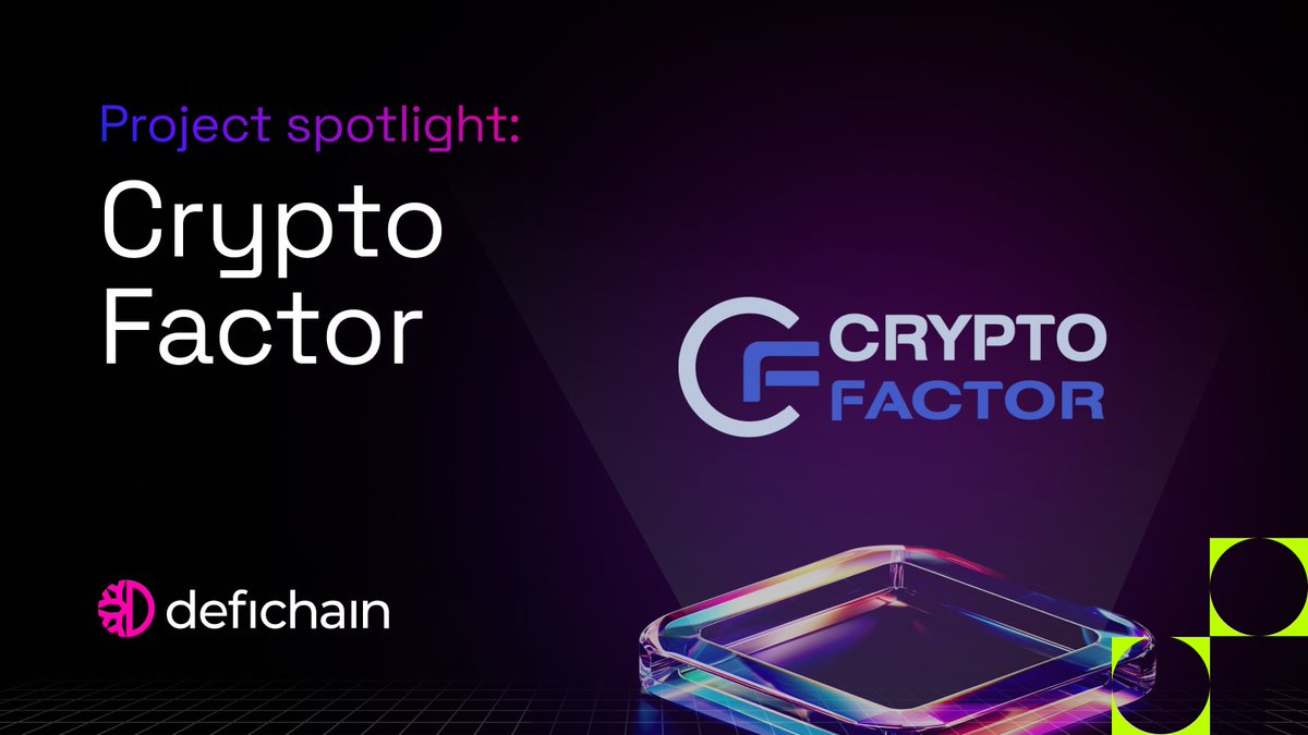 Project Spotlight: Crypto Factor @_Crypto_Factor aims to become a  one-stop-shop for anyone aspiring to launch their own #crypto project,  streamlining the process and providing all the necessary tools and  resources in one