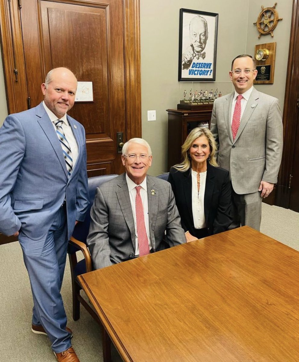 The best way to thank <a href="/RogerWicker/">Roger Wicker</a> for the $2M investment in infrastructure Oxford received this week is to vote for him in the primary TODAY‼️🇺🇸#StrongerTogether