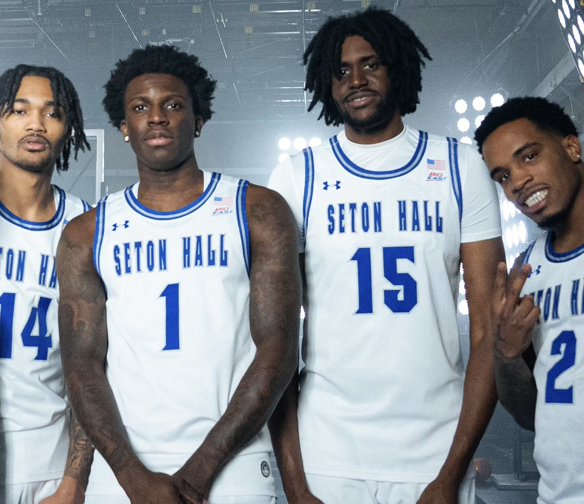 SetonHallMBB's tweet photo. 🔜 @BIGEASTMBB 

#HALLin 🔵⚪️ https://t.co/RlkqXRJvVc