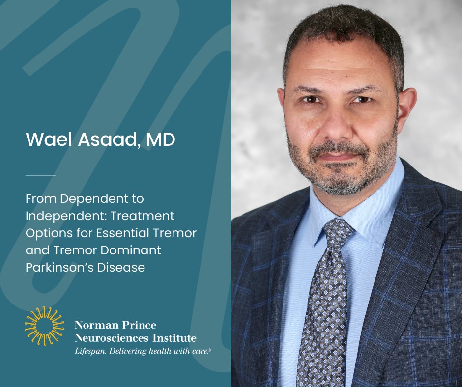 The latest technology is being used in Rhode Island to assist people with movement disorders like Essential Tremor. Join Dr. Wael Asaad for a free webinar on Wednesday, March 20, to learn more about this innovative technology. resources.insightec.com/AsaadMar24