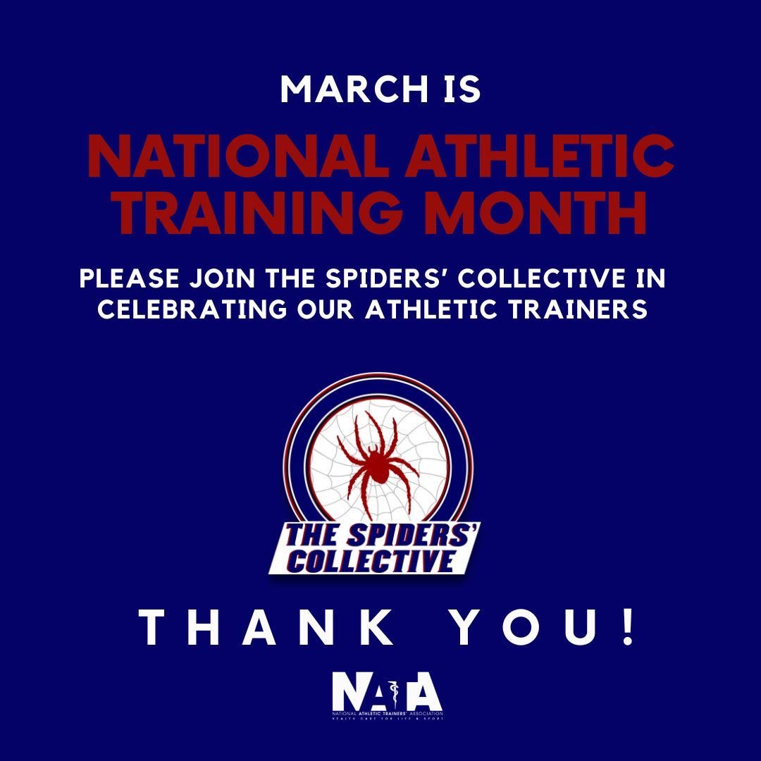 It’s March &amp; I give THANKS to our Athletic Training staff for their hard work and support of Spiders Basketball! Checkout <a href="/spidersnil/">The Spiders’ Collective</a> Univ of Richmond student-athletes &amp; how you can get involved.
