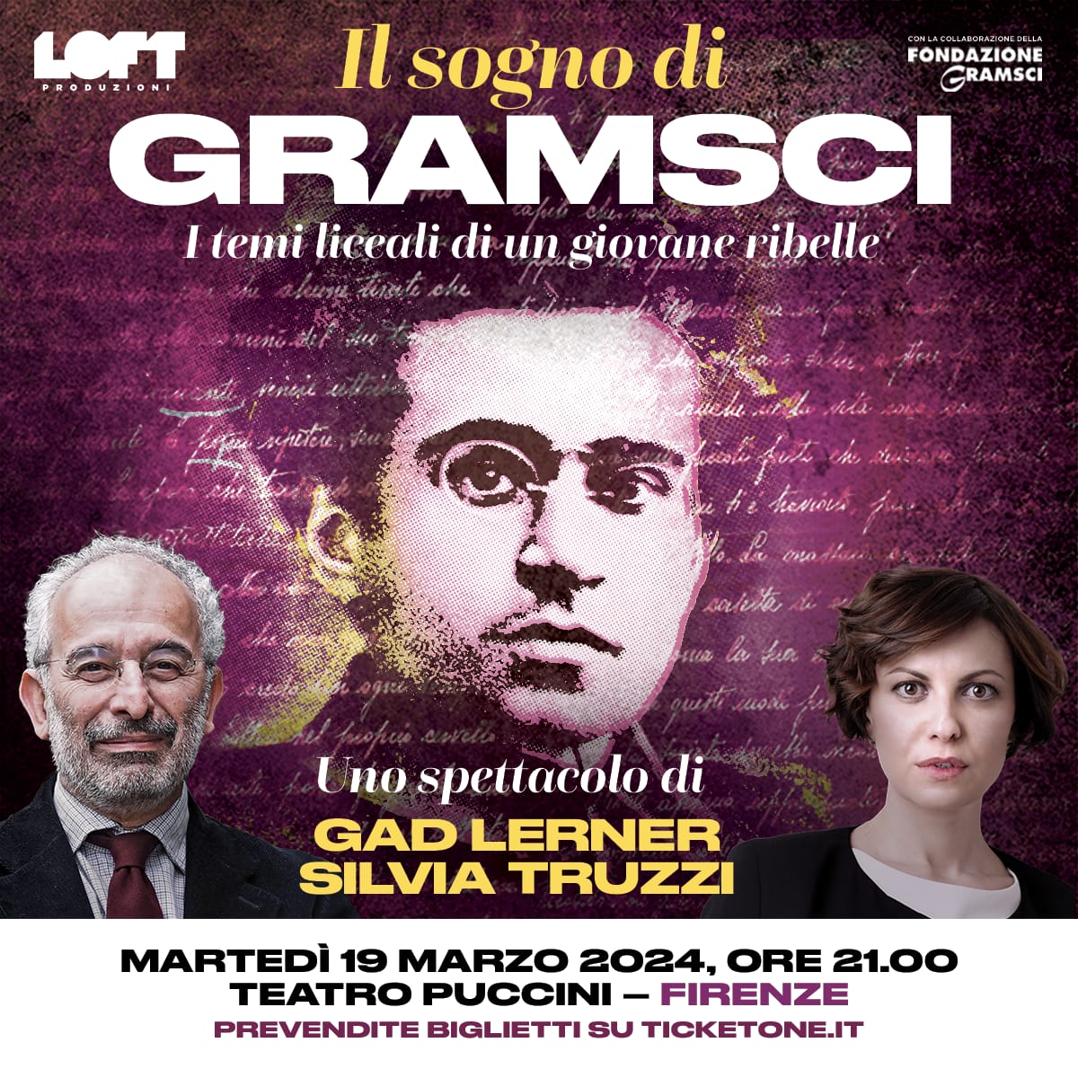 Martedì prossimo portiamo il nostro giovane #Gramsci a Firenze. Di questi tempi ha molto da raccontarci