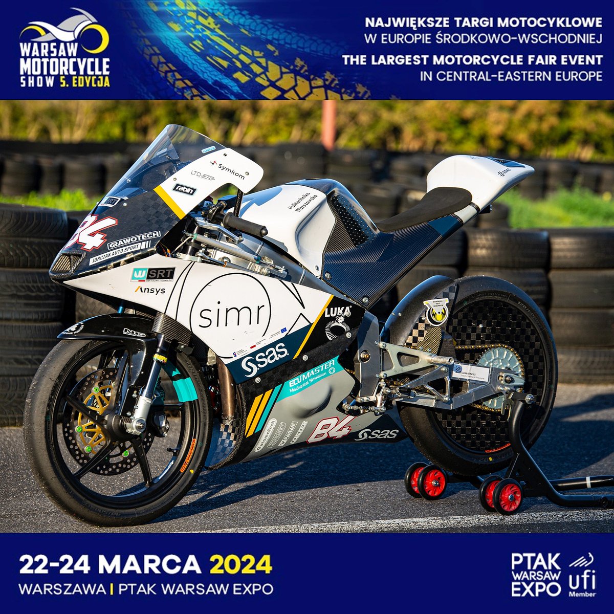 📣 Brak planów na weekend 22-24 marca? Już nie! Wpadnijcie na 5. edycję Warsaw Motorcycle Show 🏍️ w Ptak Warsaw Expo i odwiedźcie nasze stoisko! Do zobaczenia 👋