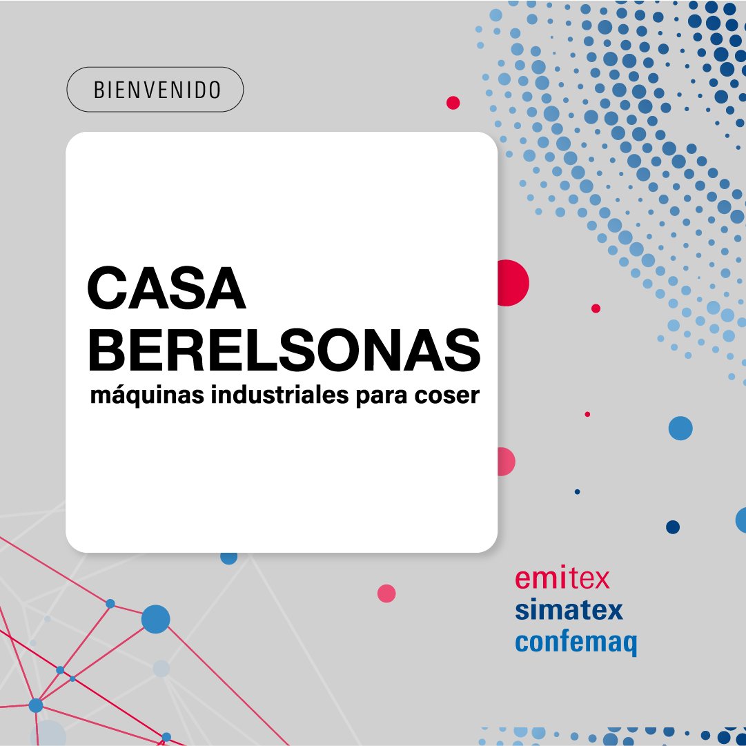 TextilExpo's tweet photo. 🧵¡ATENCIÓN! 🧵 Estas empresas ya son parte de #Emitex #Simatex #Confemaq 2024, conocé sus propuestas para ir preparándote para la próxima edición:
Estampados Rioplatense | Ays Argentina - Lectra | Casa Berelsonas
🗓21 al 23 de mayo 2024
📍La Rural Predio Ferial de Buenos Aires https://t.co/LdfCHCuZpB