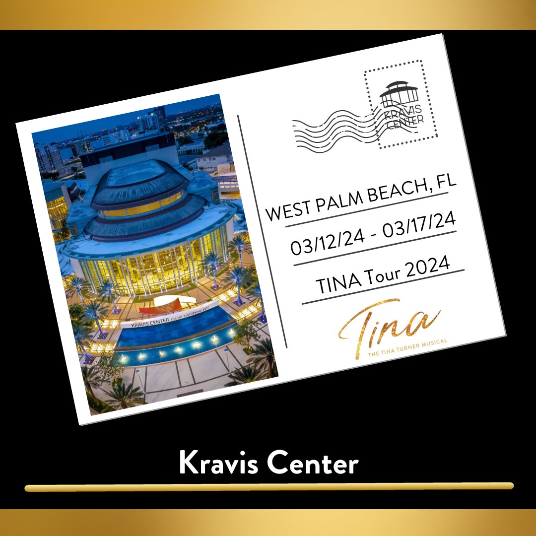 We’re ready to turn up the heat in West Palm Beach 🔥 We’ll be in your city through March 17th! #TinaOnTour