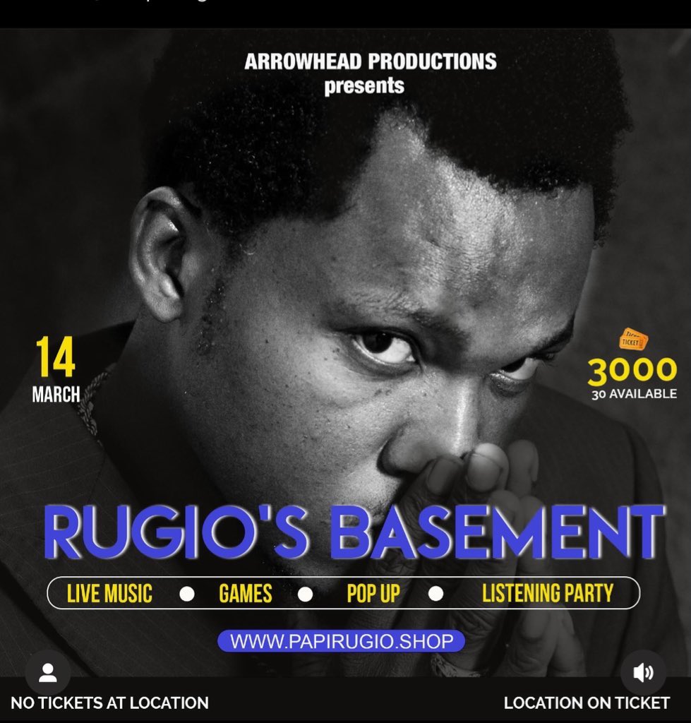 PAPI_RUGIO's tweet photo. Coming through with a majestic &amp; spiritual set

See you at the Basement on Thursday 😊

🎟️: https://t.co/KVKZGsZ7FV https://t.co/m7ZQnUZIHA