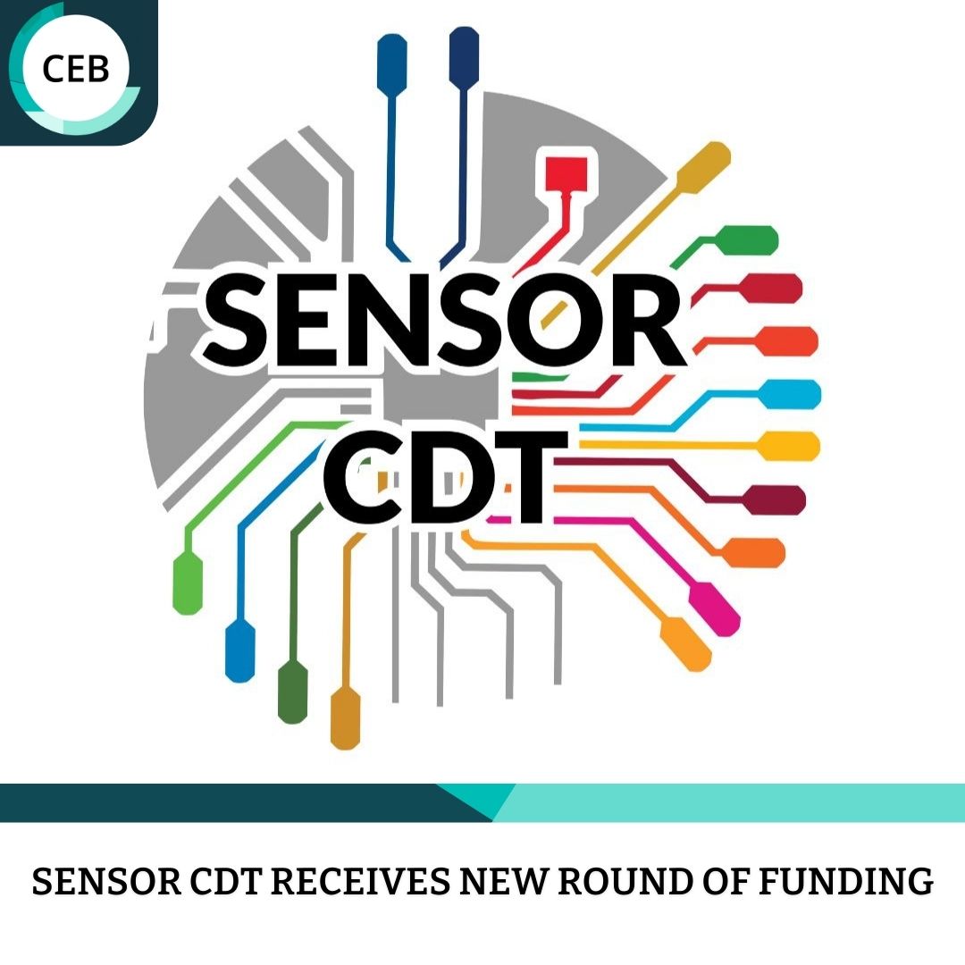 NEWS: 🔬 The EPSRC Sensor CDT (@sensorcdt), based at CEB, has received another round of funding as part of a major government investment in Centres for Doctoral Training! Find out more: ceb.cam.ac.uk/news/sensorcdt… #DrivenByCuriosity #DrivingChange #Sensors #EPSRC #CDT