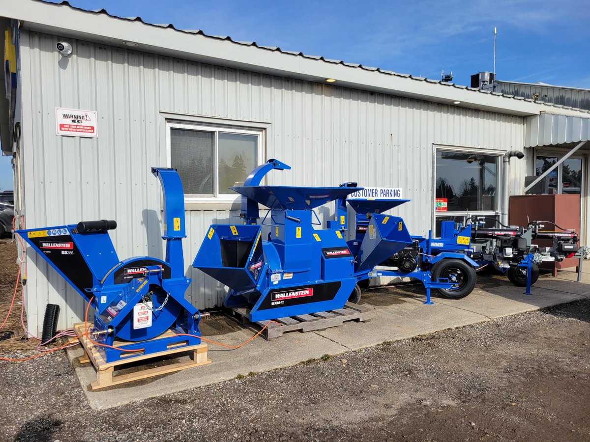 ESMFarmEquipmen's tweet photo. Spring fever, ESM has you covered with a nice variety to meet your needs. #wallensteinequipment #woodprocessing #newholland #compacts #baumalight https://t.co/NzI1SUBOUE
