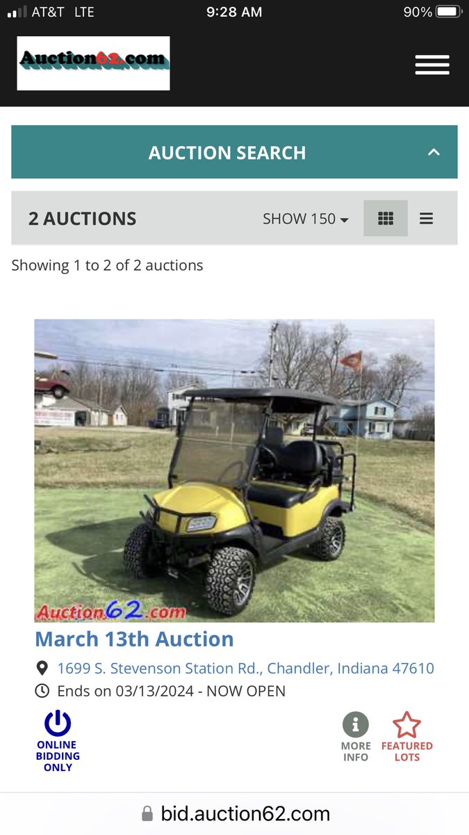 auction62's tweet photo. Online auction 3/13. Items start closing at 6pm cst. https://t.co/j5sAwwhrXs https://t.co/jOcd0YSler