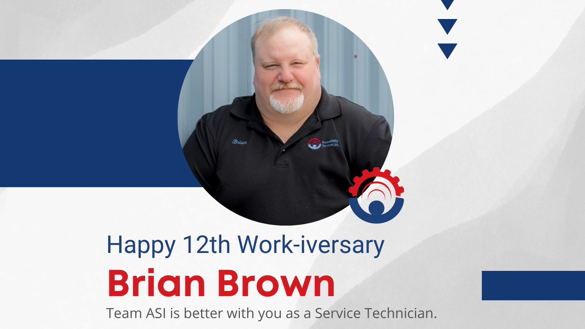 access_svcs's tweet photo. #TeamASI is lucky to have Brian Brown in the field, serving our #Veterans as a Service Technician for the last 12 years. We can't thank him enough!

Happy 12th Work-iversary, Brian Brown🎉

#appreciationpost

https://t.co/Pf90nWqEBh https://t.co/ocXuWYfQvG
