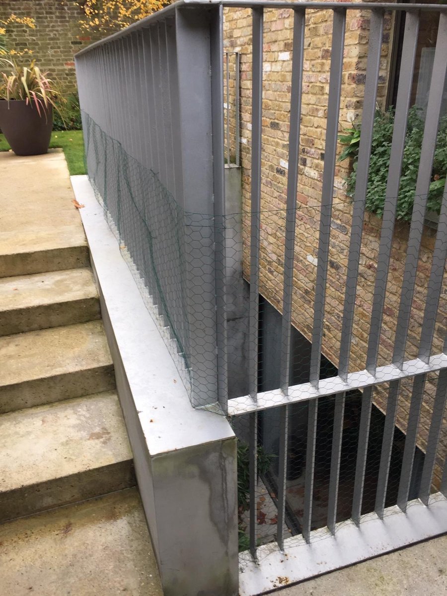 At this London property, our bespoke glass balustrades were the perfect solution.

The old iron railings were removed, with a desire to create more light in the porch area, and a more modern space. Our 17.5mm toughened, laminated glass proved to be ideal!

#pandpglass