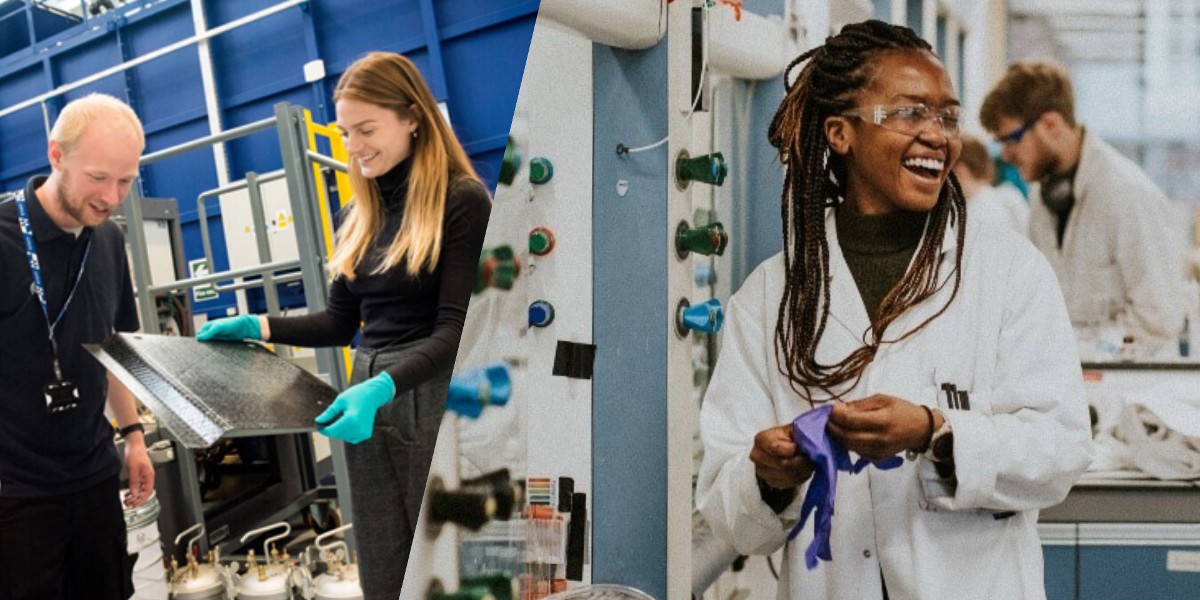 Nine Centres for Doctoral Training will be created to train the next generation of leaders 🌟📣 Thanks to funding from @UKRI_News and @EPSRC we’re supporting 500+ talented engineering and science students in tackling global challenges. 👉bit.ly/43gAIml #EPSRC_CDTs