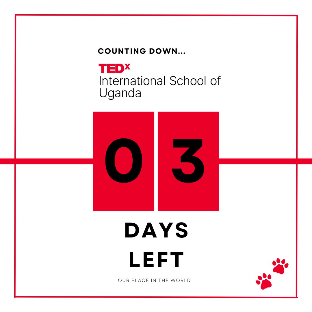 🎤 Only 3 days left until TEDx takes the stage at #ISUCommunity! 🎉 Don't miss out on our incredible lineup of speakers! 🔥 Still time to snag your tickets, so head to your inbox now! 📩 #TEDx #ISUConnects #ISUContributes 🌍 isu.ac.ug