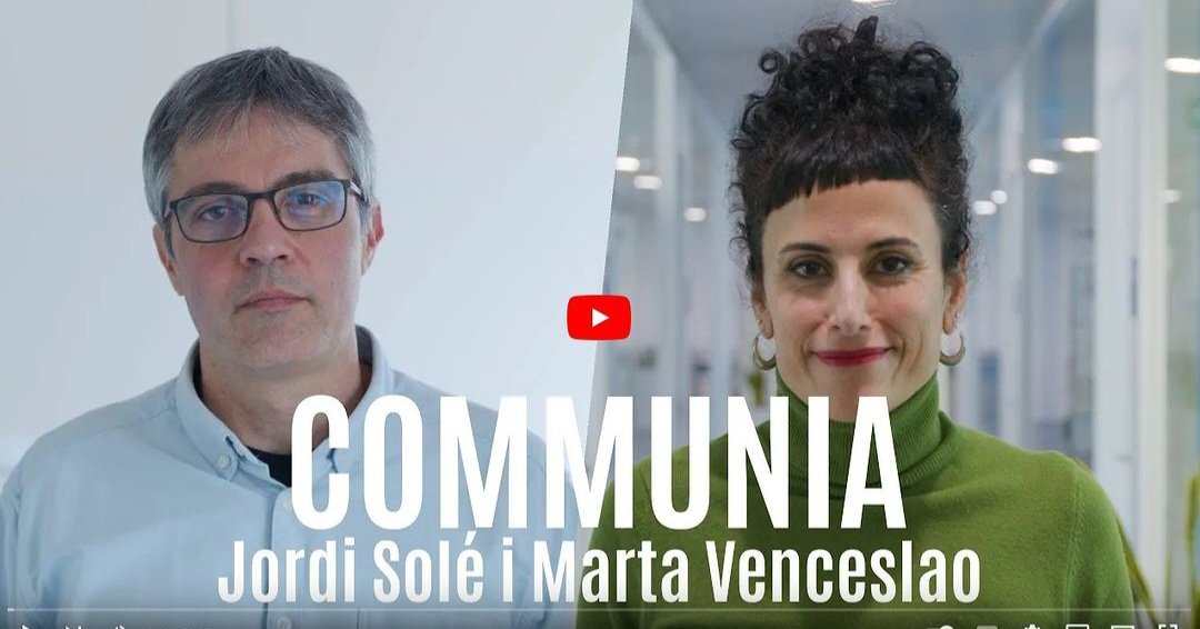 marta_minguella's tweet photo. #COMMUNIA02 és una meravella que podem trobar al canal youtube d @CGTCatalunya i a la @LaVeinalTV, amb 
@jordisblanch i Marta Wenceslao parlant sobre:
Quin és l'estat de l'educació pública? Hi ha alternatives? Quin paper juga la innovació pedagògica?  
📺  https://t.co/cV8ARnM3vS https://t.co/NY9FdQlA6B