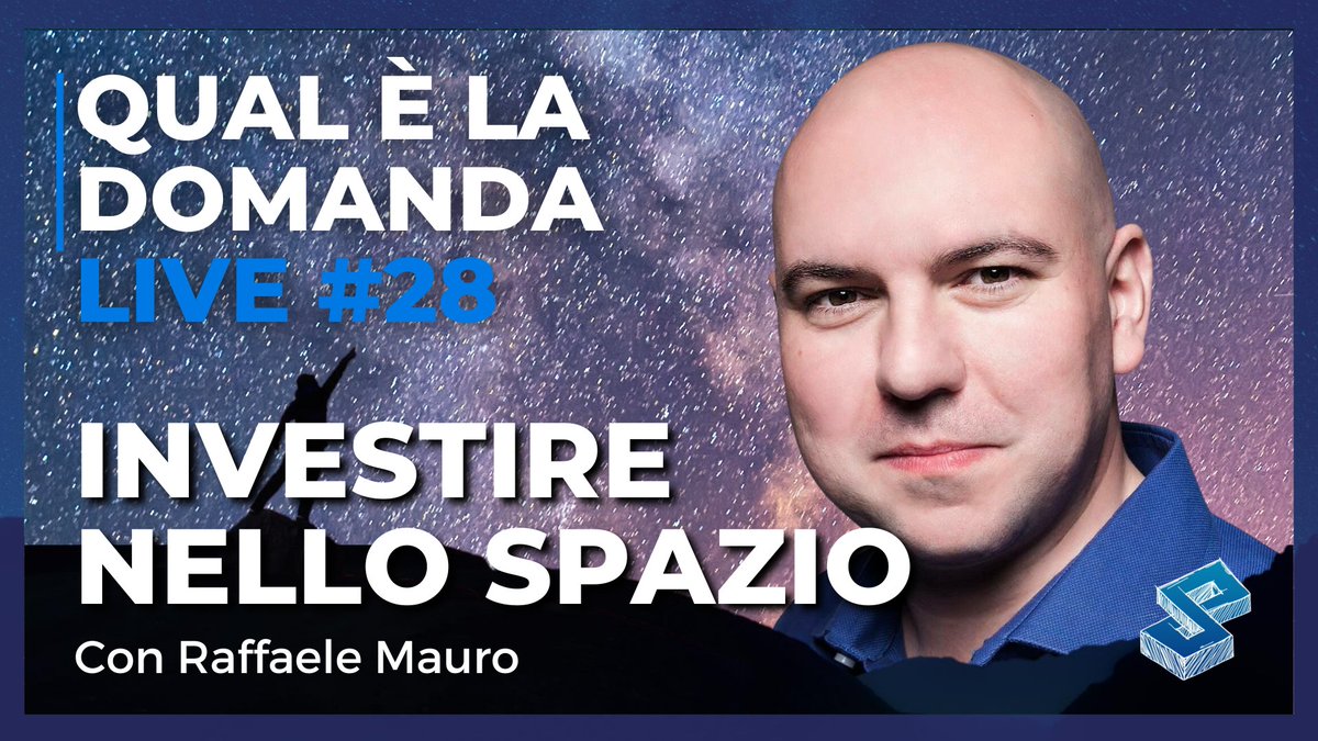 Tomorrow at 10AM ET join me for a live conversation with @Rafr Raffaele Mauro, General Partner at Primo Space, covering the investment opportunities in the space economy.