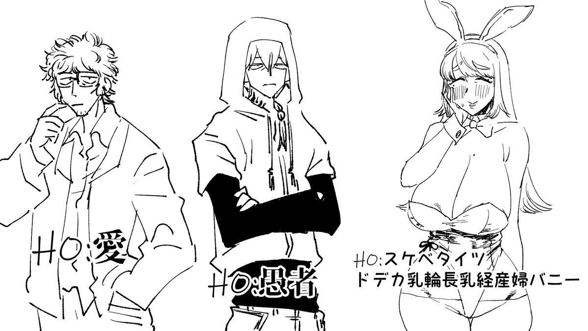 激エモTRPGシナリオのハンドアウト表 