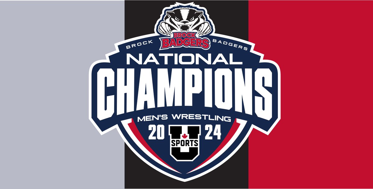 USPORTS_Wrest's tweet photo. Hey @brockbadgers wrestling fans, re-live your 2024 @USPORTS_ca men’s wrestling championship with the official Champions Collection souvenir apparel. Click here to check out this limited time offer!  

➡️https://t.co/zFZMU5oavB

#ChaseTheGlory https://t.co/Ed26PloNH5