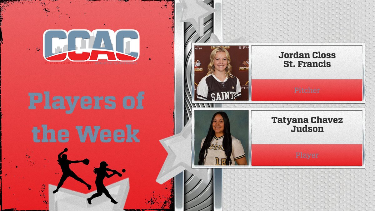 Weekly Softball Honors Claimed By JU's Chavez, USF's Closs
chicagoland.prestosports.com/sports/sball/2…