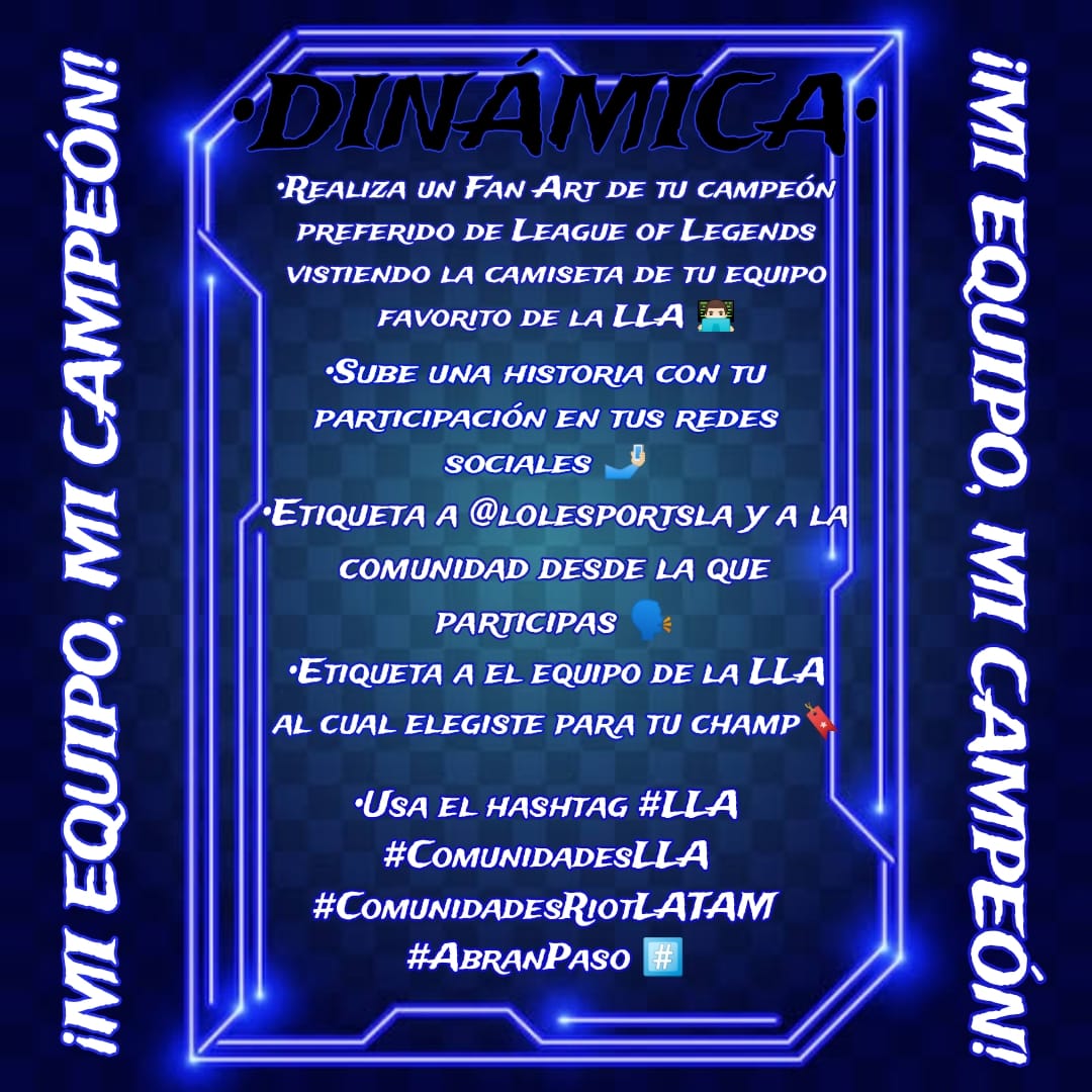 WCLeagueGG's tweet photo. 🗣️ IMPORTANTE 🗣️
- LOS UNIFORMES DEBEN SER LOS ACTUALES DE LA TEMPORADA 2024, NO SE PERMITEN INCLUIR EQUIPOS QUE YA NO FORMAN PARTE DE LA LIGA.
- NO SE PERMITE EL USO DE IA. 
 
Fecha límite de participación: 15 de marzo 2024. https://t.co/1JJJU2vMtt