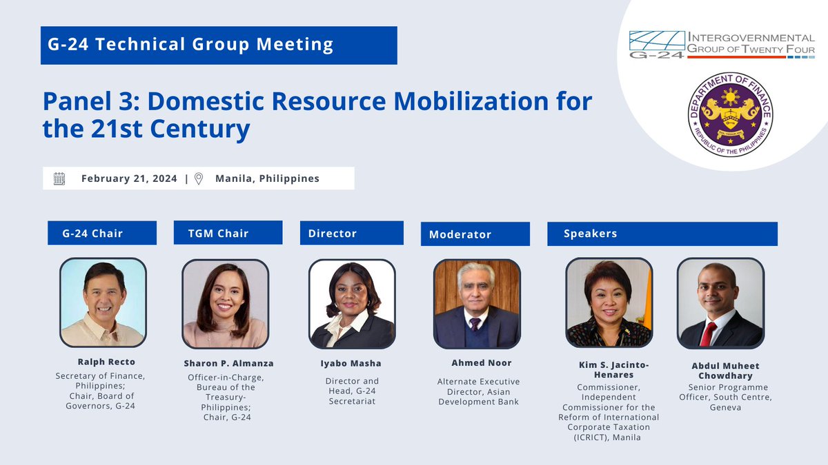 The Intergovernmental Group of Twenty-Four (G-24) tweet media