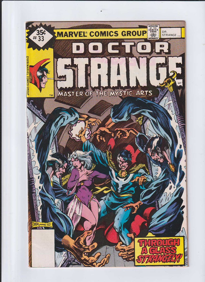 #DoctorStrange #33 (1979) #FrankBrunner Cover & #TomSutton Pencils, #RogerStern & #RalphMacchio Story 'All My Dreams Against Me' #DrStrange #Clea rarecomicbooks.fashionablewebs.com/Dr%20Strange.h…  #RareComicBooks #KeyComicBooks #MarvelComics #MCU #MarvelUniverse #ComicBooks #NerdyGifts #KeyIssue