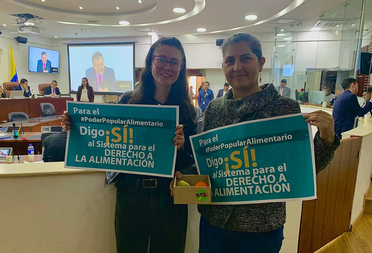 FIANColombia's tweet photo. Esperando el inicio del debate del Proyecto de Ley del Sistema DHANA
📣Todas y todos apoyemos hoy para que en Colombia el #PoderPopularAlimentario sea una realidad.
✊ Pide a las y los congresistas de la Comisión Séptima de Cámara que se apruebe en su primer debate este proyecto de ley con el hashtag #PoderPopularAlimentario mencionando el PL SistemaDHANA.
@MarthaAlfonsoJ @eduardsarmiento
@KarenJLopezS
@ANZORC_OFICIAL
@FIANista
@CSM4CFS