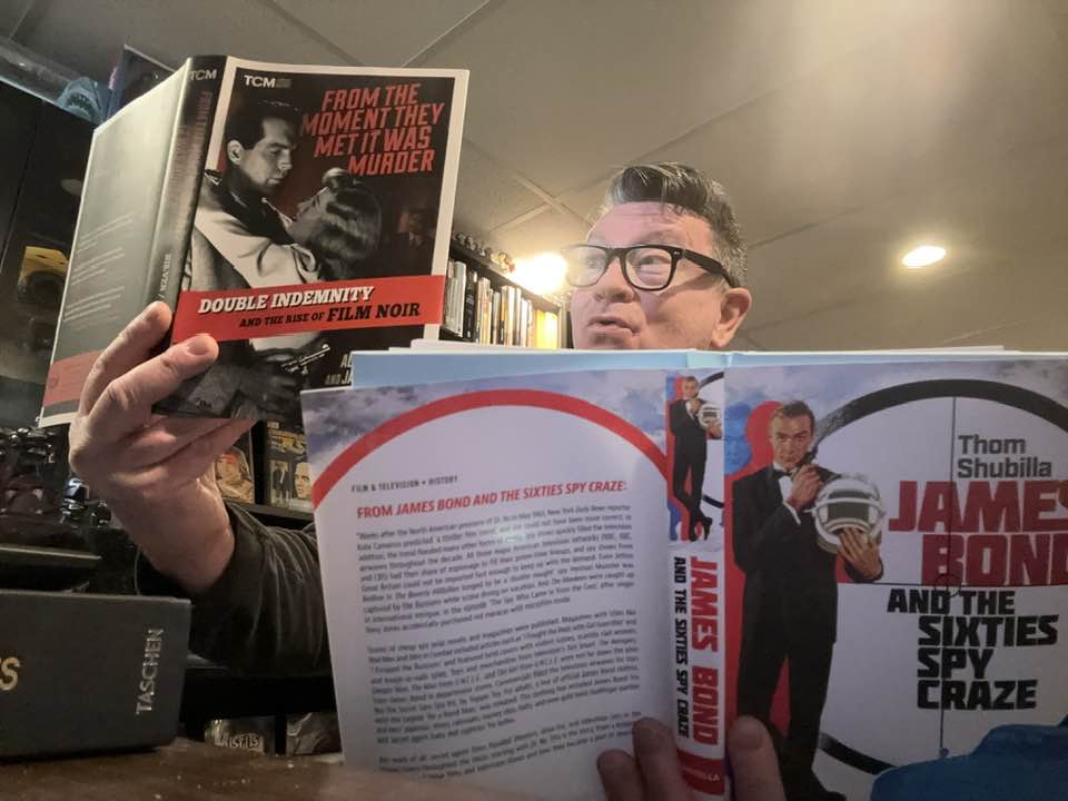 Two new books I agented hot off the presses! From the Moment They Met It Was Murder: Double Indemnity and the Rise of Film Noir by Alain Silver &amp; James Ursini and James Bond and the Sixties Spy Craze by Thom Shubilla (both dropping 4/2/24)